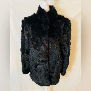 Vintage New with tags Somerset Furs Los Angeles Luxury Rabbit Coat!